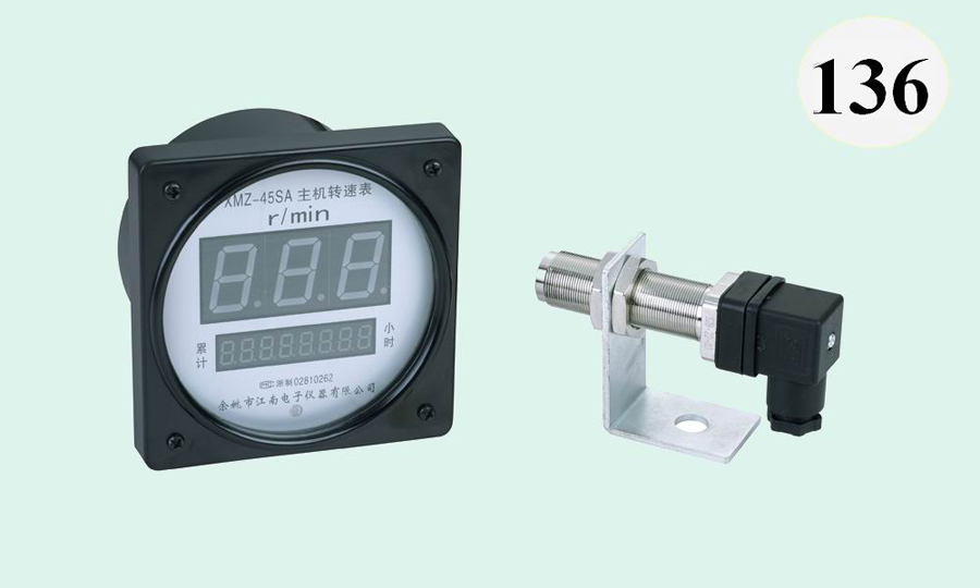 XMZ-45SA主机转速表，配SZB-22-03转速传感器